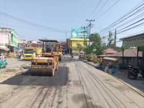 Jelang Hari Raya Idul Fitri 2023, Perbaikan Jalan Terus Digesa