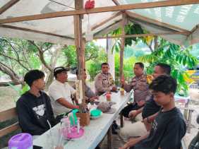 Polsek Rambah Hilir Gelar Cooling System untuk Jaga Keamanan Pasca Pilkada