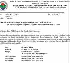 Waspada, Surat Bodong Bantuan Dana Hibah dari Kemendes Beredar di Kuansing