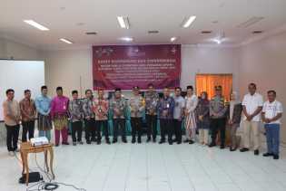 Kapolres Rohul Hadiri Rakornis Rekapitulasi DPT Pilkada 2024, Tekankan Sinergi dan Keamanan