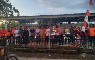 'Supernova' Juara Pacu Sampan Mini di Sungai Soriak Kuansing