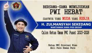 114 Wartawan Riau Bakal Hadiri Kongres PWI XXV di Bandung