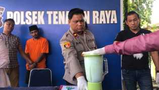 Polsek Tenayan Raya Hancurkan 579 Gram Sabu dan 360 Pil Ektasi