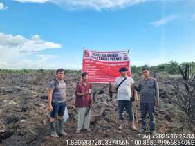 AKBP Isa Imam Imbau Warga Tak Bakar Lahan, Petani di Rohil jadi Tersangka