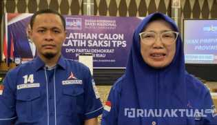 Pastikan Suara Aman, Demokrat Riau Beri Pelatihan Pelatih Calon Saksi TPS