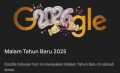 Google Doodle Peringati Momen Pergantian Tahun