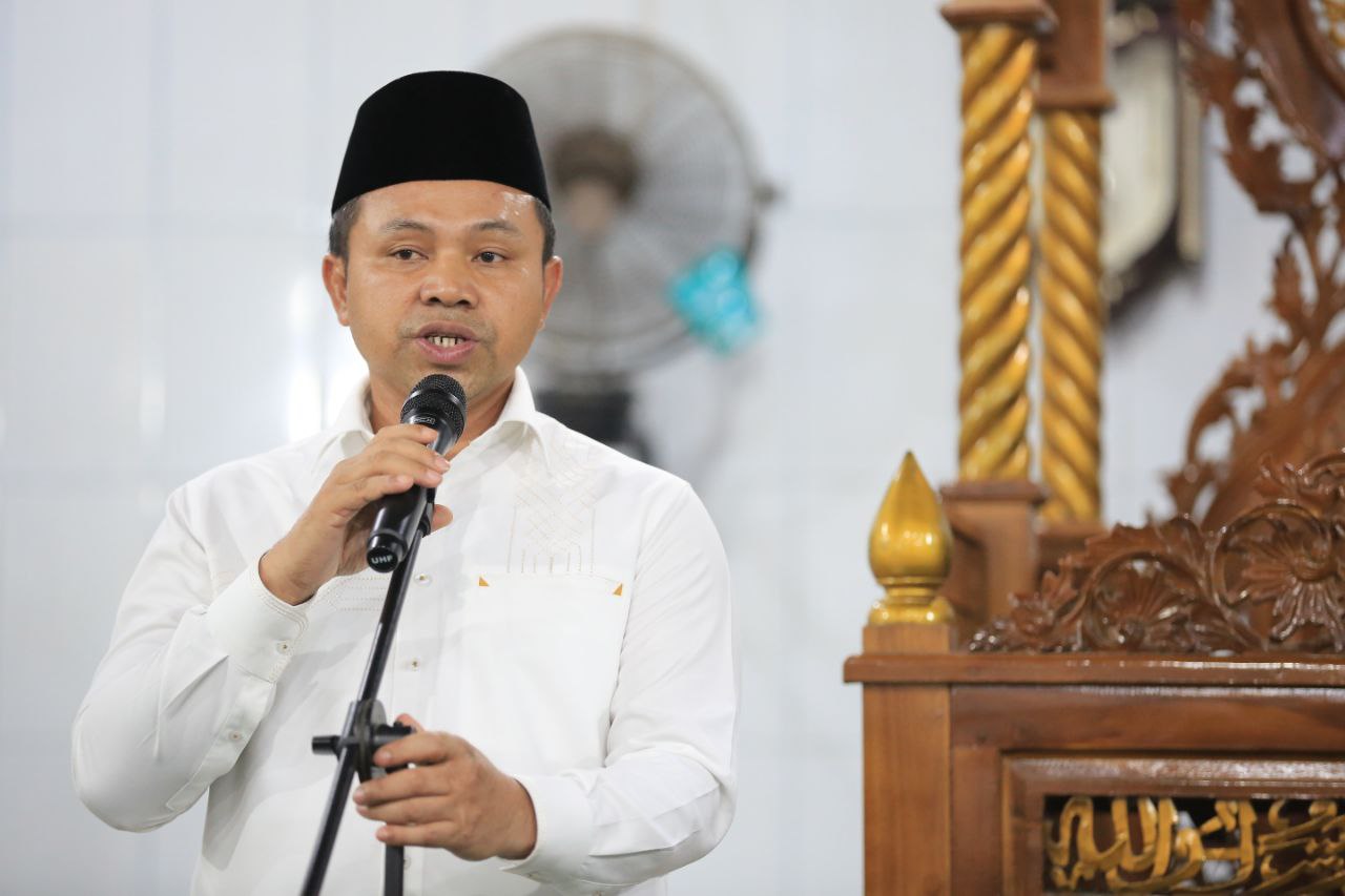 Safari Ramadan di Desa Pulau Birandang, Gubri: Jaga Generasi Muda Tetap Cerdas