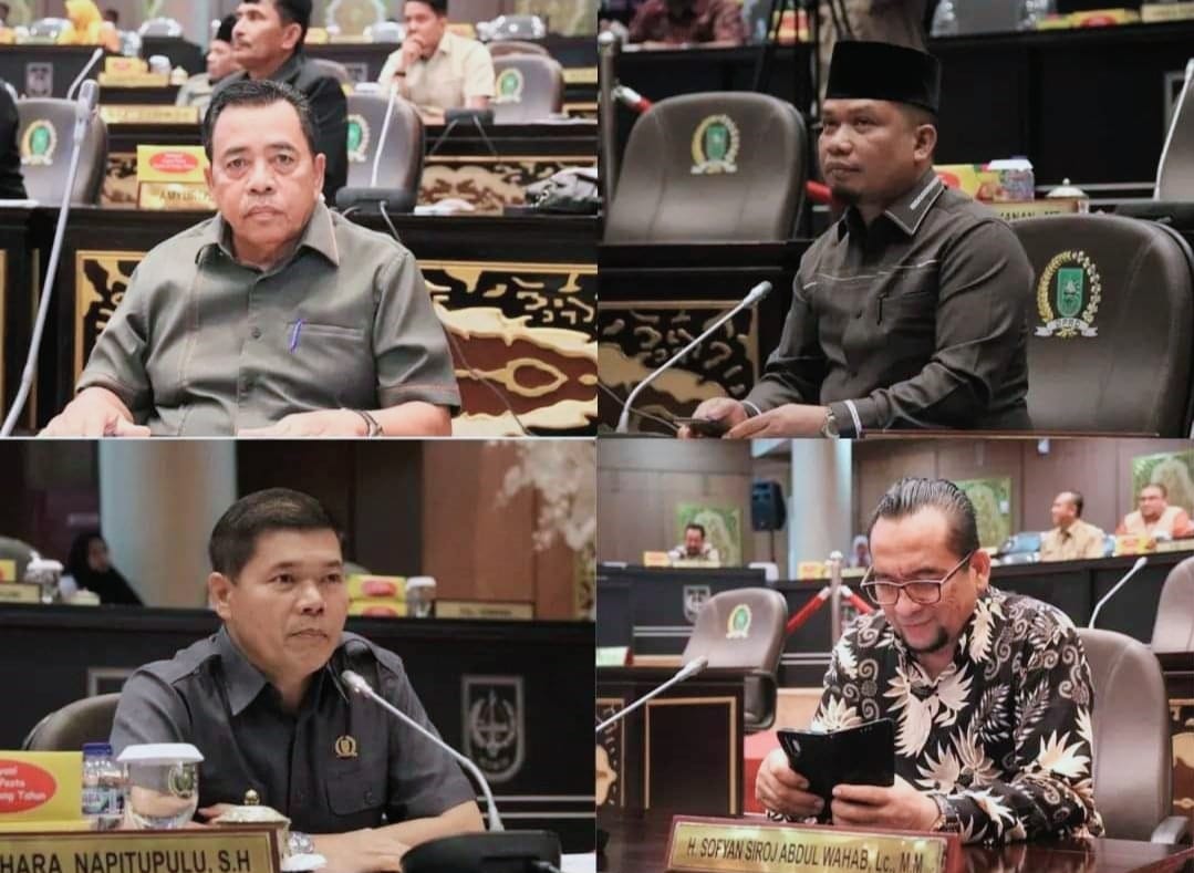 DPRD Riau Paripurna Pandangan Kepala Daerah Terhadap Ranperda
