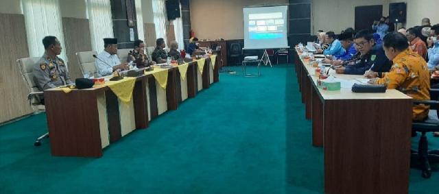 Dinas Kesehatan kabupaten Inhil Gelar Rakor Lintas Sektor Percepatan UHC