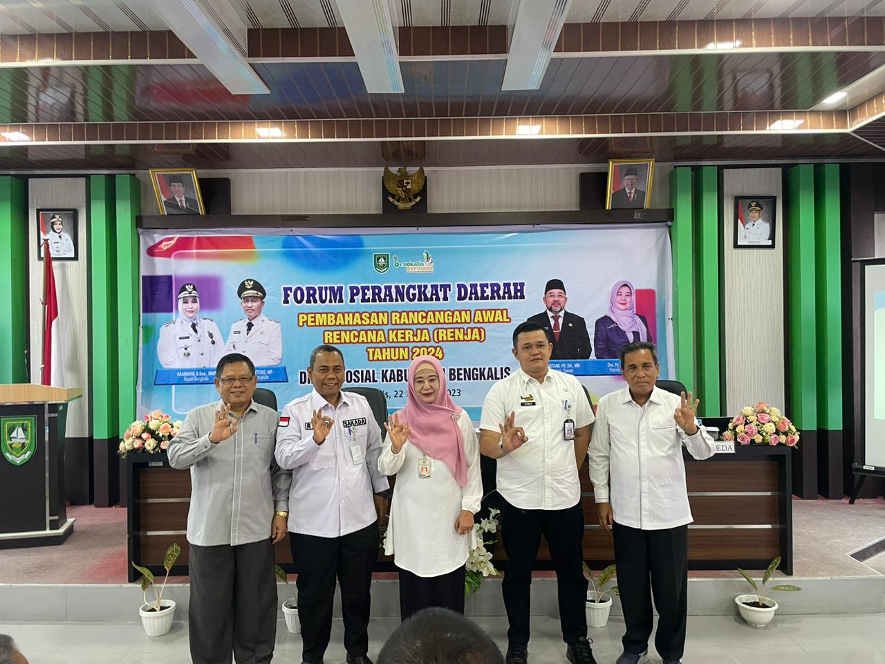 Forum Perangkat Daerah Dinsos Bengkalis, Martini Yakin Entaskan Kemiskinan Ekstrim