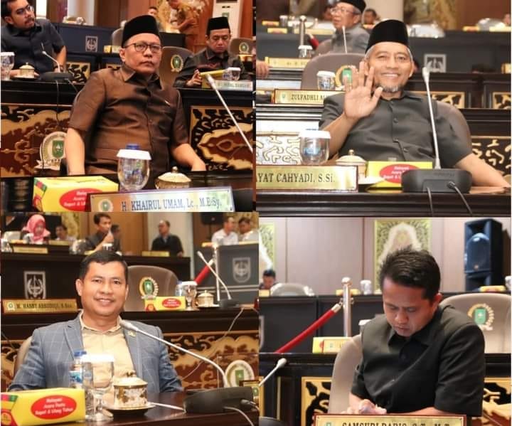 Gelar Paripurna, DPRD Riau Resmi Bentuk Lima Komisi