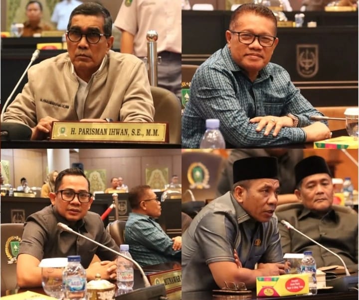 DPRD Riau Gelar Paripurna Pembentukan Susunan Fraksi-fraksi