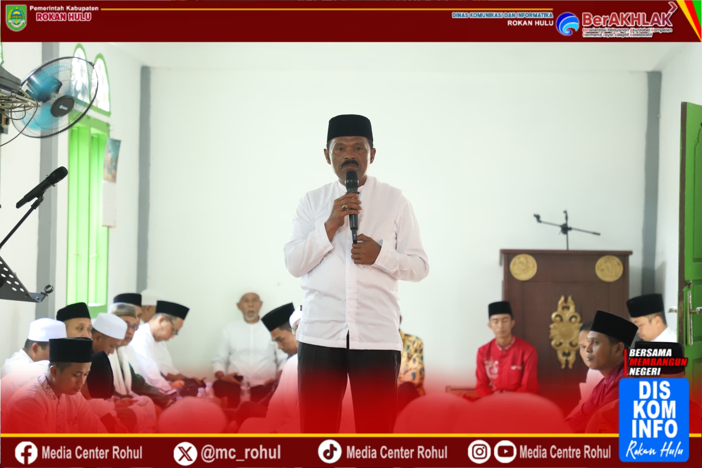 Haul ke-64 Syekh Ma’sum Tambusai: Bupati Tegaskan Komitmen Pembinaan Generasi Muda