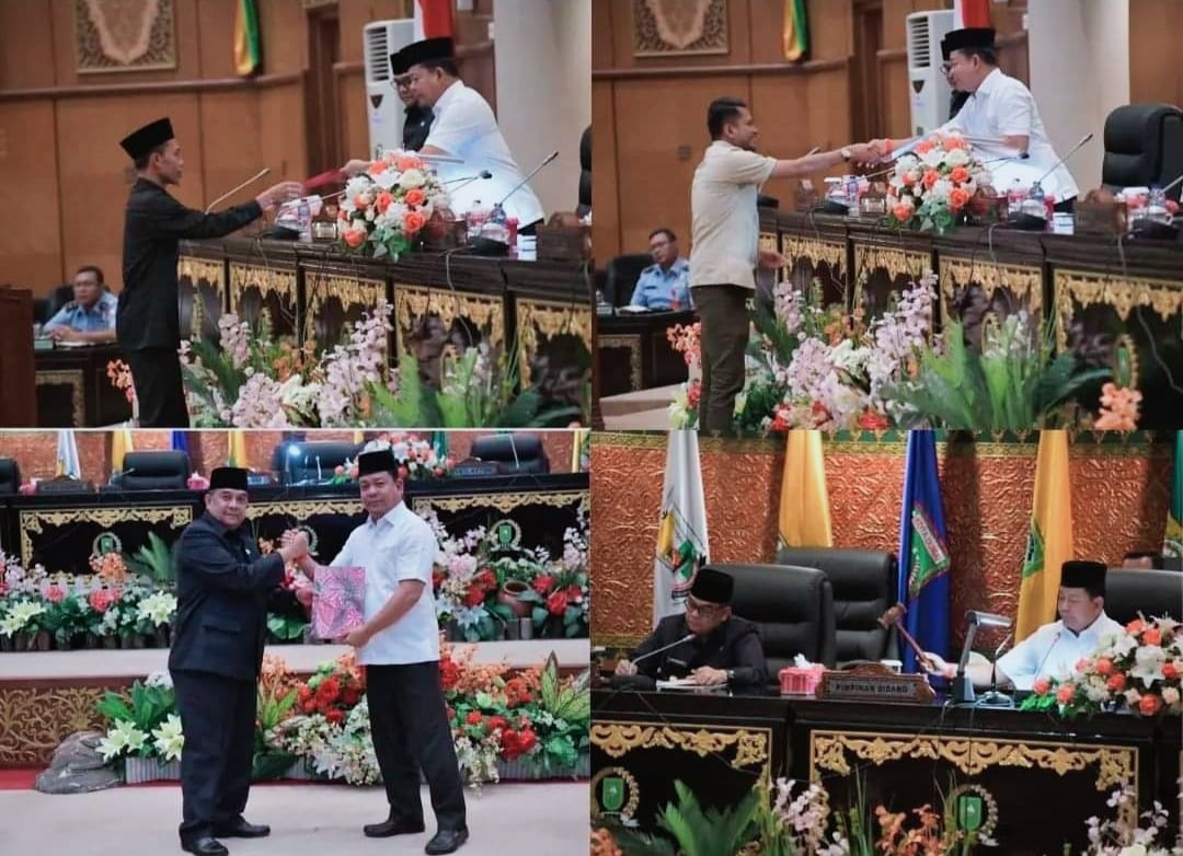 DPRD Riau Paripurna Pandangan Kepala Daerah Terhadap Ranperda