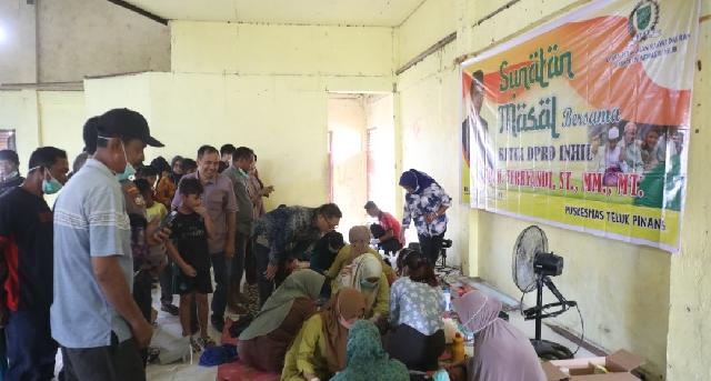 UPT Puskesmas Teluk Pinang Gelar Kegiatan Khitanan Massal