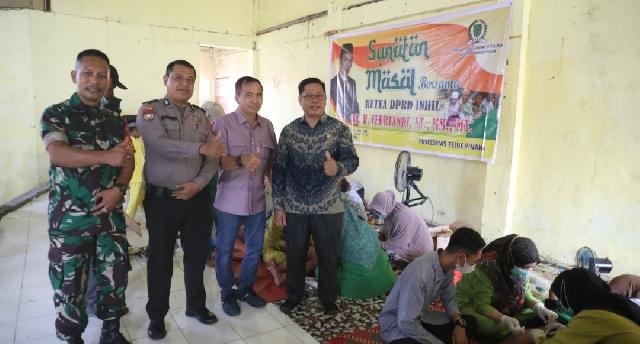 UPT Puskesmas Teluk Pinang Gelar Kegiatan Khitanan Massal