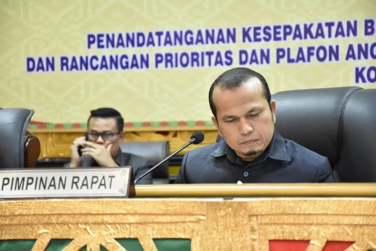 Lewat Paripurna Pemko dan DPRD Teken Mou KUA-PPAS R -APBD 2023