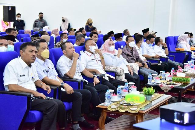 Bupati Bengkalis Launching Aplikasi Bantuan Keuangan 1 Miliar 1 Desa