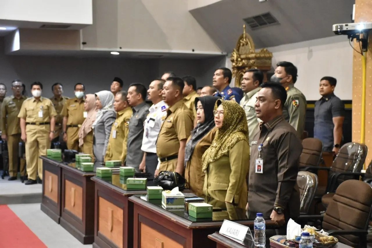 Lewat Paripurna Pemko dan DPRD Teken Mou KUA-PPAS R -APBD 2023