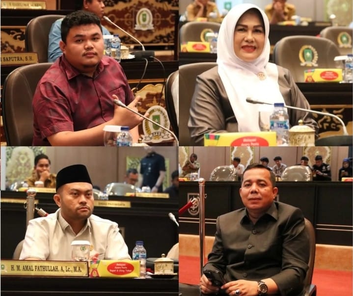 DPRD Riau Gelar Paripurna Pembentukan Susunan Fraksi-fraksi