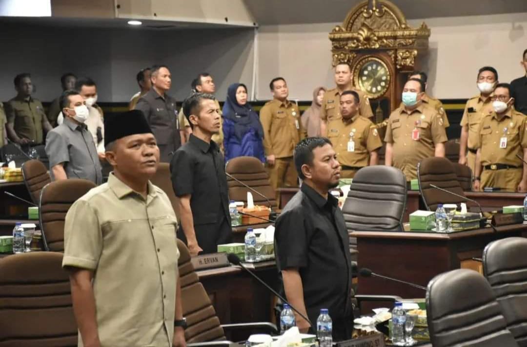DPRD Pekanbaru Gelar Paripurna Nota Keuangan R-APBD 2023
