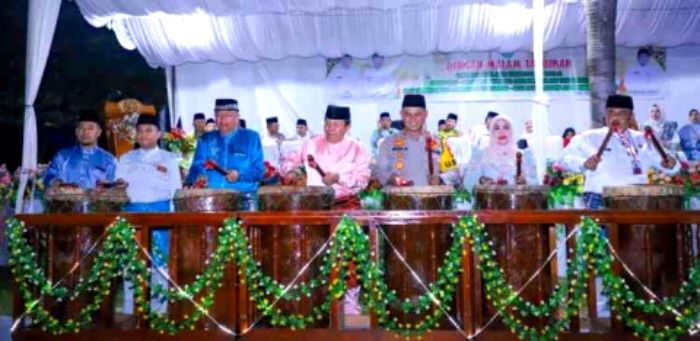 Pemkab Rohul Gelar Pawai Takbiran Malam Hari Raya Idul Adha 2024
