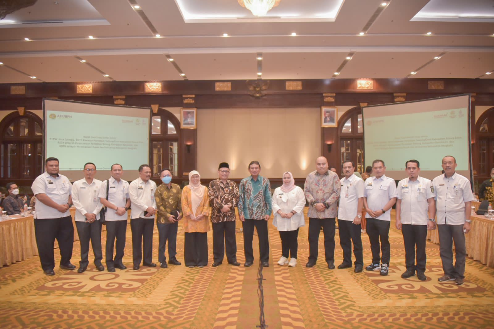 Hadiri Rapat Lintas Sektoral, Bupati Kasmarni Sampaikan RDTR Pulau Rupat Ke Kementerian ATR/BPN. 