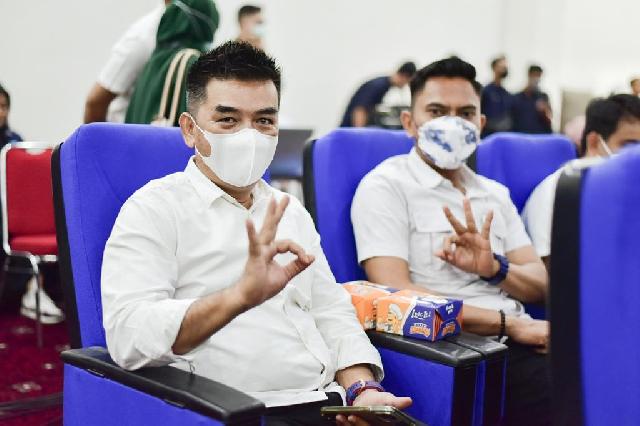 Bupati Bengkalis Launching Aplikasi Bantuan Keuangan 1 Miliar 1 Desa